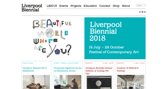 Desktop Screenshot of biennial.com